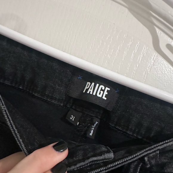 PAIGE Women's Dark Flare Jeans - Picture 3 of 6